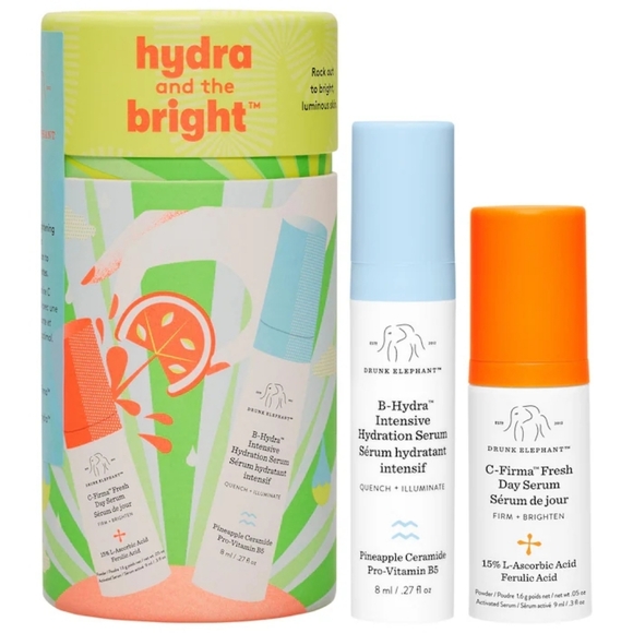 Drunk Elephant Hydra and the Bright Skincare Set Brand New in Box Authentic - Picture 6 of 11